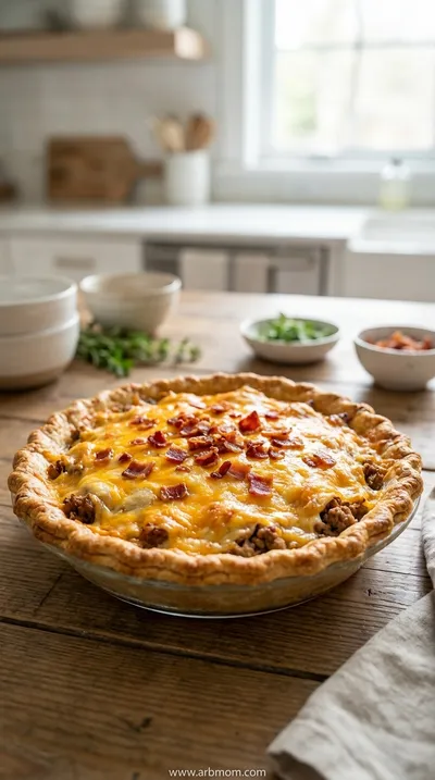 Turkey Cheeseburger Pie – Delicious & Easy