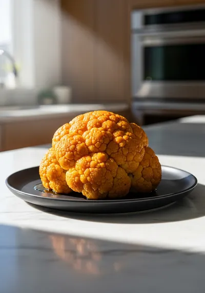 Vegan Baked Orange Cauliflower Recipe