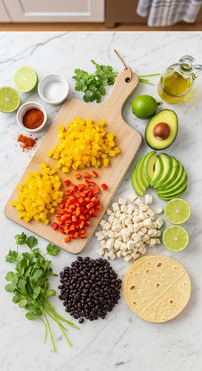 Vegan Breakfast Tacos – Easy Morning Delight - cooking process