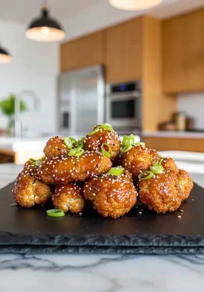Vegan Gluten-Free Teriyaki Cauliflower Wings