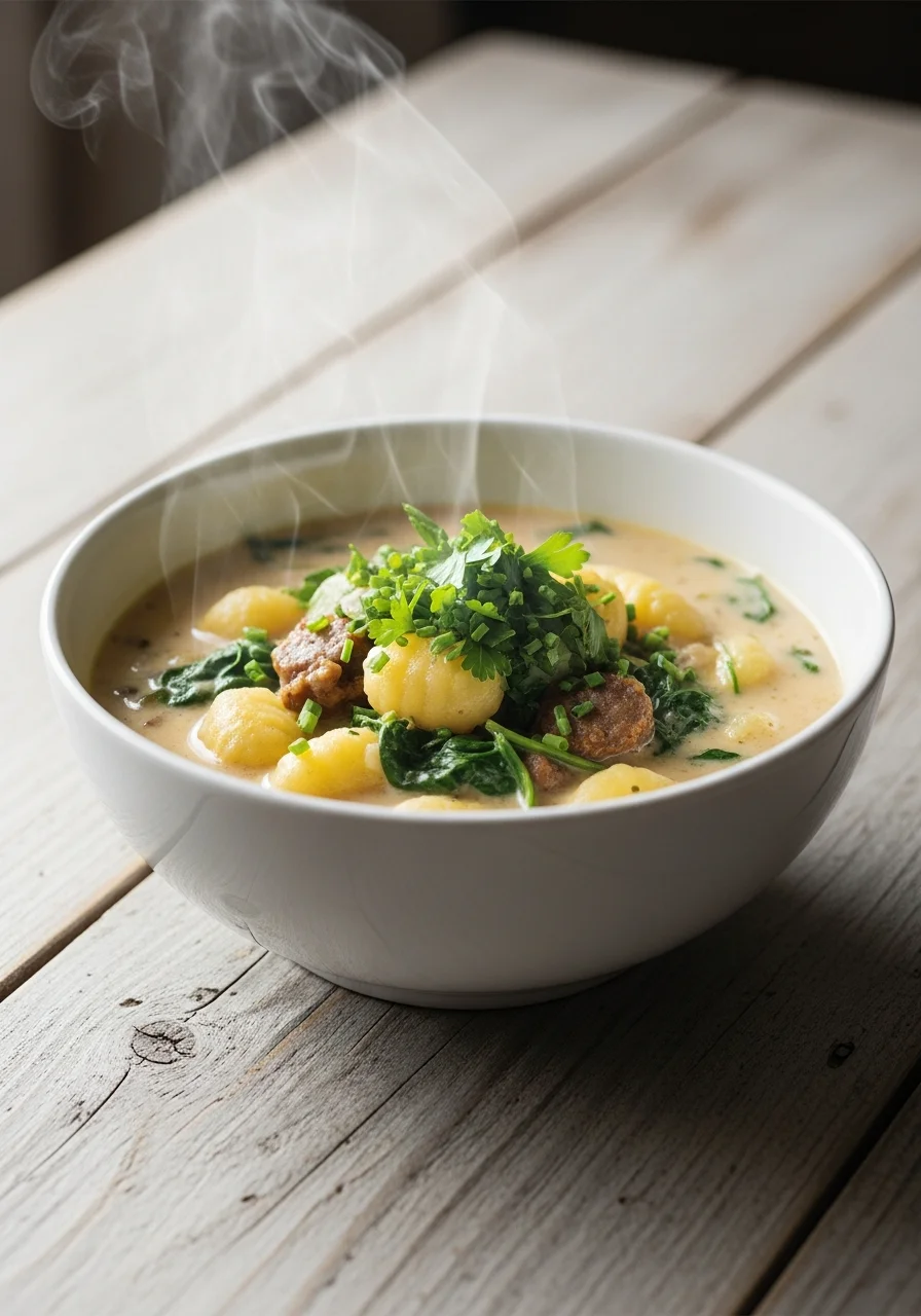 Vegan Gnocchi Soup – Quick & Healthy