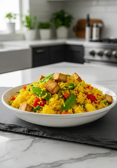 Vegan Pineapple Fried Rice – Quick & Easy