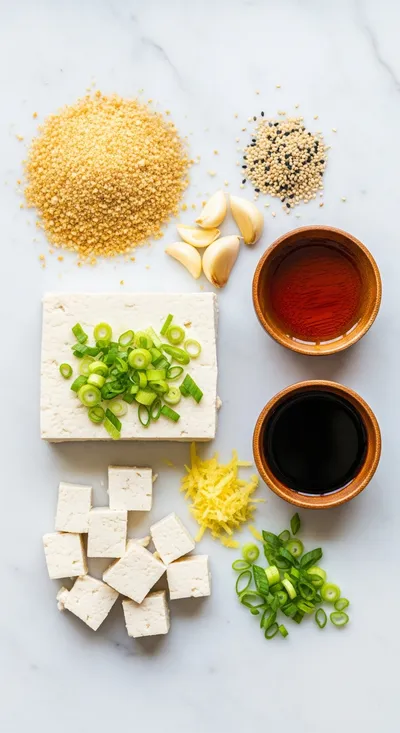 Vegan Tofu Katsu – Crispy Panko-Crusted Cutlets - cooking process