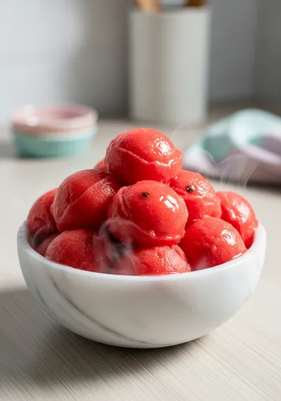 Watermelon Sorbet – 2‑Ingredient Refreshing Dessert